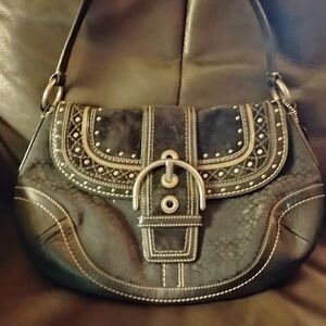 Y2K Vintage Coach Shoulder Bag